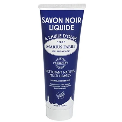 Image of Marius Fabre Savon Noir Black Soap From The Soaps Siederei Salon de Provence Pure Vegetable 250g tube