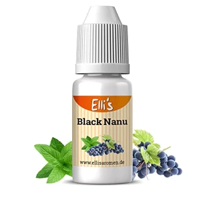 Image of Ellis Aromas Black Nanu Natural Food Flavour For &amp; Drink 10 ml