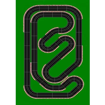 Image of 1 x Car Race Track Formula One A4 Printed Decor Icing Sheet Edible Cake Topper Decorated Perfect for Large Cakes