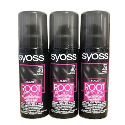 Image of Syoss Root Retoucher, 120 ml, Black, Pack of 3
