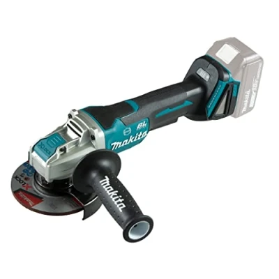 Image of Makita DGA520ZX1 Cordless Angle Grinder 18 V with Paddle Switch (Without Battery, Without Charger), Petrol