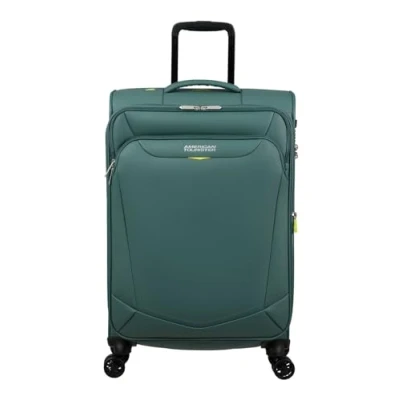 Image of American Tourister SummerRide Medium Check in Dark Forest
