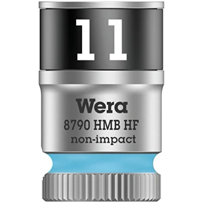 Image of Wera 8790 HMB HF Zyklop holding function socket, 3/8&quot; drive, 11x29mm, 05003745001