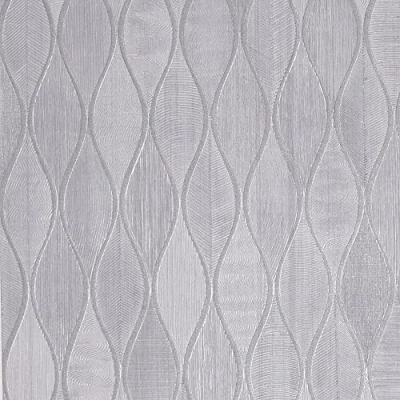 Image of Arthouse Geometric Curved Silver Lines Wallpaper Metallic Highlights Hard Wearing Vinyl Perfect Finish for Any Room Designed Modern or Traditional Home 299001