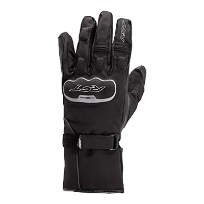 Image of RST Axiom CE Mens Waterproof Black Motorcycle Glove L