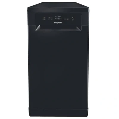 Image of Hotpoint Freestanding Slimline Dishwasher Black