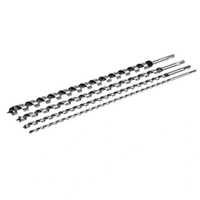 Image of Silverline Long Auger Bit Set 4pce 8 24mm