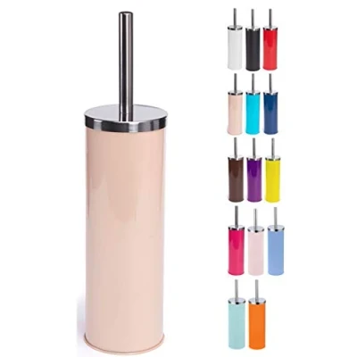 Image of MSV Toilet Brush Made of Stainless Steel in Beige, 30 x 20 15 cm