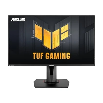 Image of ASUS TUF Gaming VG279QM HDR Monitor 27 Inch Full HD (1920 x 1080), Fast IPS, 280Hz, 1 ms (GTG), Extreme Low Motion Blur Sync, G SYNC Compatible, DisplayHDR 400, Black