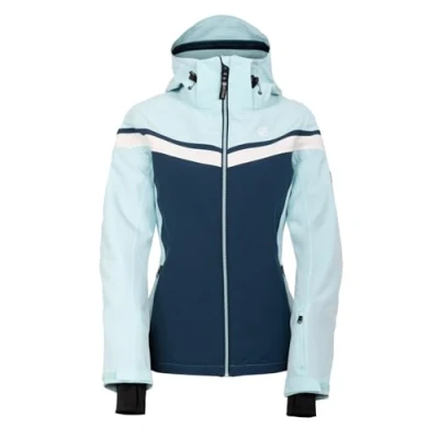 Image of Dare 2b Women&#039;s Water repellent Flurry Ski Jacket Moonlight Denim Blue, Size: 8