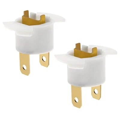Image of Create idea 2Pcs H1 Halogen Headlight Socket Holder 33116SD4961 Compatible with Honda CR V/Prelude Acura RL/TSX Car Accessories
