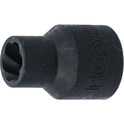 Image of BGS 5266 11 Twist Socket (Spiral Profile) / Screw Extractor 12.5 mm (1/2&quot;) Drive