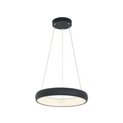 Image of Kampos Ceiling Pendant Light 30W 3000K Aluminum Sandy Black