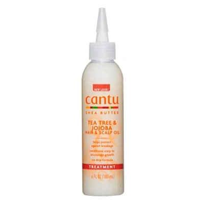 Image of Cantu Tea Tree &amp; Jojoba Hair Scalp Oil 180ml