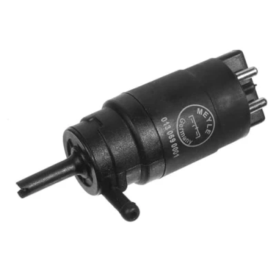 Image of MWI0001 Windshield Washer Pump MEYLE 013 069 0001 12V ORIGINAL Quality MERCEDES BENZ: SL Convertible, W124 Coupe, E Class Saloon