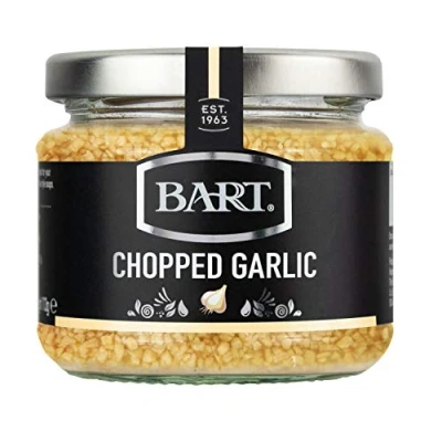 Image of Bart Chopped Garlic in White Wine Vinegar 190g