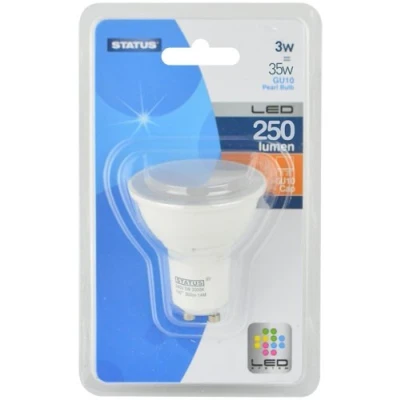 Image of Status LED, GU10, 3 W, White
