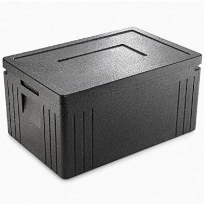 Image of Chabrias Ltd EPP Economic Food Delivery Insulated Thermal Box Take Away Catering 45 Litres, Stores 1 x 1/1 GN Pan 200 mm Deep, Maintains Hot and Cold Temperatures for 4+ Hours, 40C to 120C