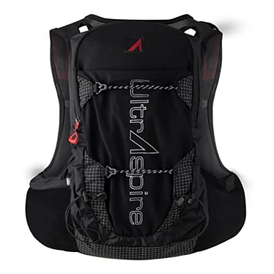 Image of Ultraspire Zygos Unisex Lighweight Hydration Ultra Running Pack 5.0 Pitch Black, Small