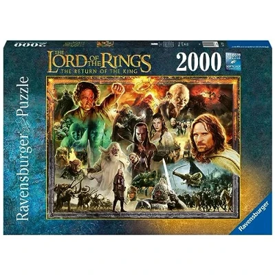 Image of Ravensburger Lord of The Rings Jigsaw Puzzle 2000 Pieces Return King