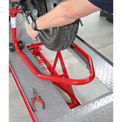 Image of Sealey Motorcycle Lift 454kg Capacity Hydraulic