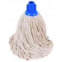 Image of Professional Cotton Mop head with plastic socket. No 16, Blue