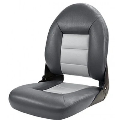 Image of Tempress NaviStyle™ High Back Charcoal / Gray Boat seat