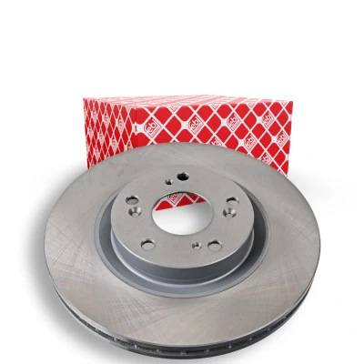 Image of 45251S6MA10, 45251S9AE50, 45251SCAE50 Brake disc FEBI BILSTEIN 108485 Front Axle 299mm 25,5mm 5 Hole 114,3mm internally vented Coated HONDA: CR V 2