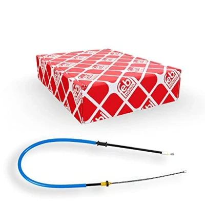 Image of 3653000Q0B, 3653000QAE Brake Cable FEBI BILSTEIN 101809 Right Rear 1421mm RENAULT: Kangoo I