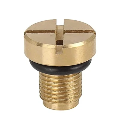 Image of Expansion Tank Bleed Screw Brass Coolant Drain Automobile Fittings for BMW E36 E39 E46 E90