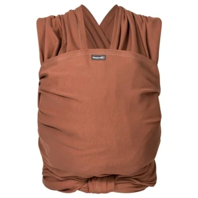Image of Hoppediz Elastic Baby Sling for Newborns from Birth (2 9 kg) Organic Cotton Copper 4.60 m