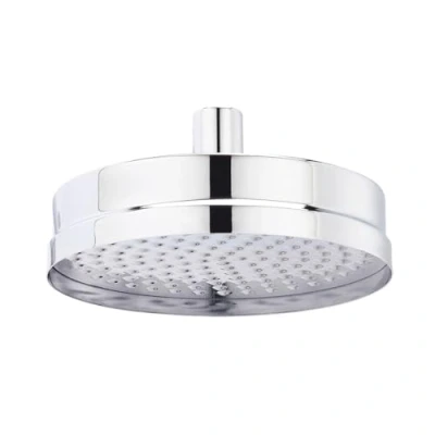 Image of Nuie Old London HEAD01 ǀ Traditional Bathroom Victorian Inspired 6&quot; Tec Fixed Shower Head, 545mm x 200mm 200mm, Chrome