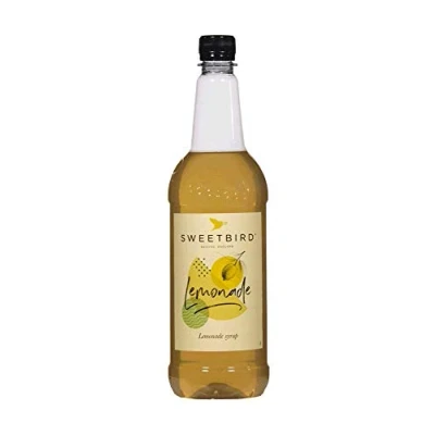 Image of Sweetbird Syrup for Coffee, Soda and Cocktails 1 Litre Multiple Flavours (Traditional Lemonade)