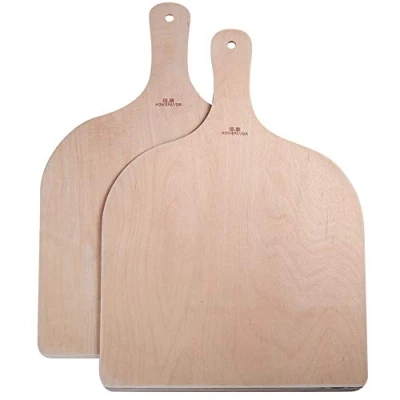 Image of G.a HOMEFAVOR Pizza Peel Paddle Wood Spatula (Pack of 2)