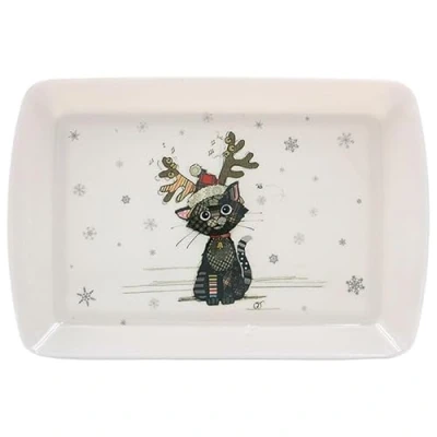 Image of Lesser &amp; Pavey British Designed Serving Tray Dinner For Multiple Uses Around The Home Kitten Antlers Trays Food Or Drinks Bug Art