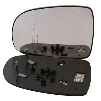 Image of RC Replacement Wing Mirror Glass for Vaux Corsa C 2000 2001 2002 2003 2004 2005 2006 models Heated (Left Hand Side UK Passenger Side)