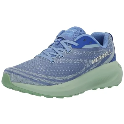 Image of Merrell Women&#039;s MORPHLITE Trail Running Shoe, Cornflower/PEAR, 4 UK