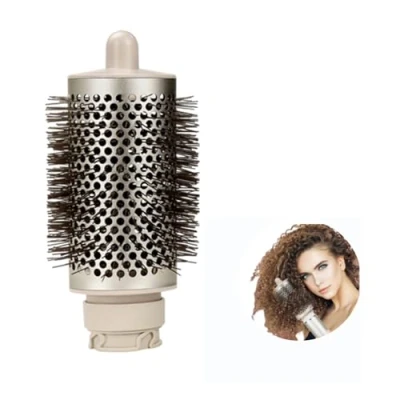 Image of Large Round Brush for Shark FlexStyle Blow Dryers Attachments,Jumbo Bigger Oval Volumizing Brush,Styling Straight, Wavy, Curly, and Coily Hair,Volumizing Styling Accessories