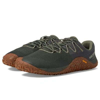 Image of Merrell Trail Glove 7 running shoes, Men&#039;s, Size: 13, Pine Textile/synthetics