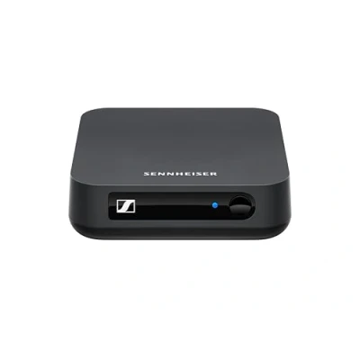 Image of Sennheiser 508258 BT T100 Bluetooth Audio Transmitter for Hi Fi or Home Entertainment Black