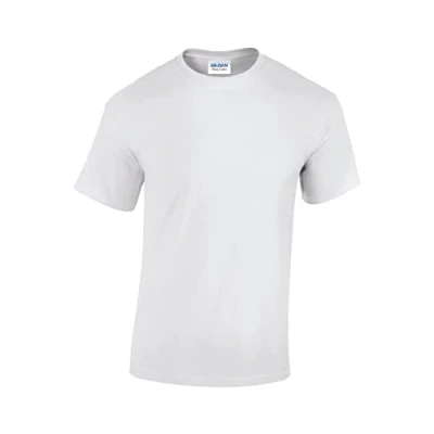 Image of Gildan Heavy Cotton Adult T Shirt, White, S