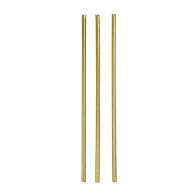 Image of Unique Party 19993 Gold Sparkle Birthday Candles, Pack of 18