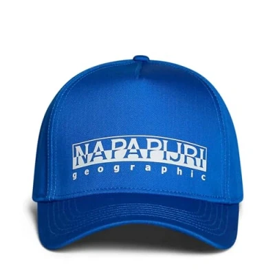 Image of Napapijri F Box Cap Blue Lapis
