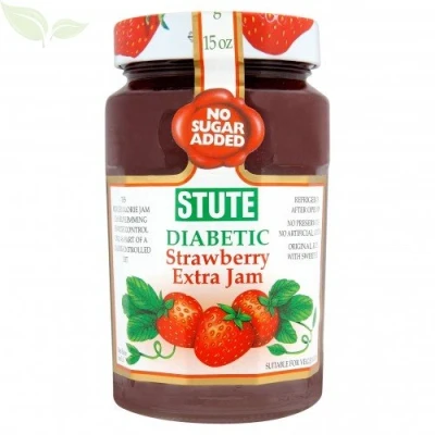 Image of (10 Pack) Stute Diabetic Strawberry Jam 430g 10 Pack Bundle