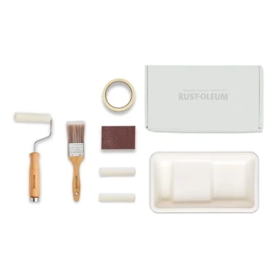 Image of Rust Oleum Ready to Roll Eco Paint Kit (Small) Gloss Furniture Delicate Greys