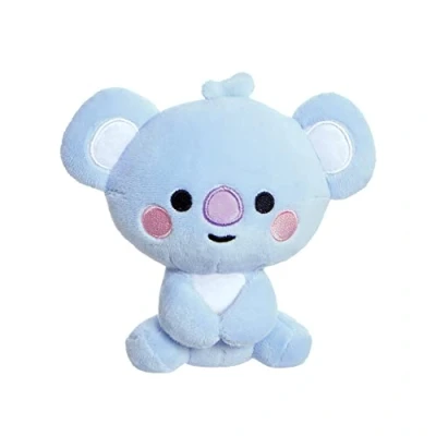 Image of Aurora, 61484, BT21 Official Merchandise, Baby KOYA Sitting Doll 5In, Soft Toy, Blue