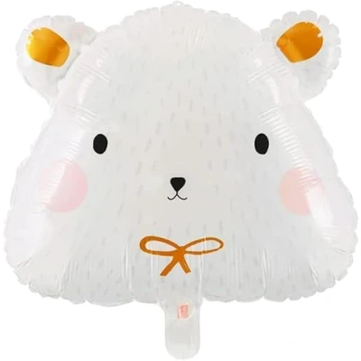Image of Polar Bear Foil Balloon, 51 x 45 cm