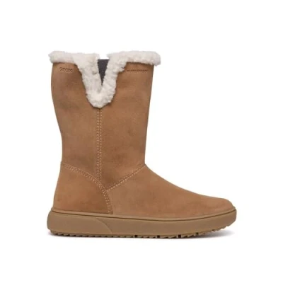 Image of Geox Theleven Baby shoes for kids, Size: 2.5, Whisky Calfskin
