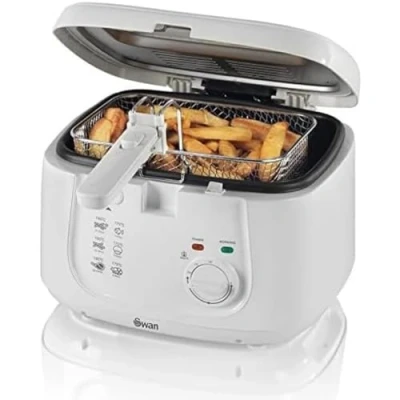 Image of Swan 2.5L Square White Fryer