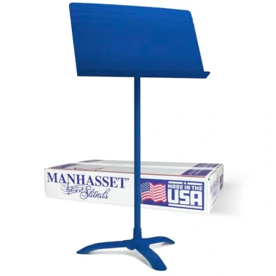 Image of Symphony Music Stand in matte blue